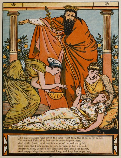 Sleeping Beauty by Walter Crane